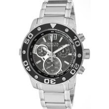 Invicta Men's Ocean Reef/Reef II Chronograph Gunmetal Dial Stainless