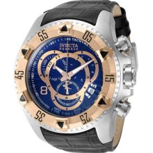 Invicta Reserve Excursion Leather Mens Watch 11012