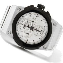 Invicta Reserve Men's Akula Swiss Quartz Chronograph High Polish Stainless Steel Bracelet Watch