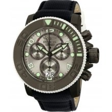 Invicta Sea Hunter Chronograph Silver Dial Mens Watch 10722