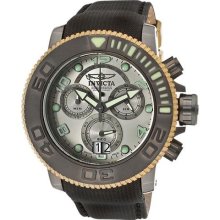 Invicta Sea Hunter Gunmetal Sunray Chronograph Mens Watch 10721