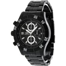 Invicta Specialty Chronograph Black Ion-plated Mens Watch 11279