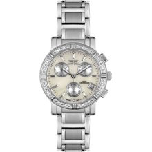 Invicta Women's Invicta Ii 4718 Silver Stainless-Steel Swiss Quartz Watch With White Dial