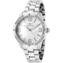 Invicta Womens Wildflower White Crystal White MOP Dial Invicta-11720