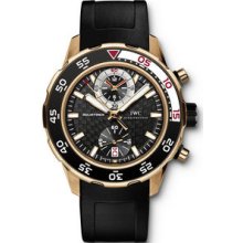 IWC Aquatimer Chronograph Red Gold Watch 3769-05