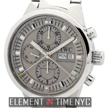 IWC GST Collection GST Split Second Chronograph Steel Rhodium Dial