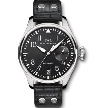 IWC Men's Pilots Black Dial Watch IW500401