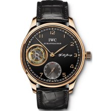 IWC Men's Portuguese Black Dial Watch IW544705