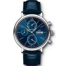 IWC Portofino Chronograph Steel Laureus Sport Watch 3910-19