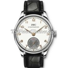 IWC Portuguese Hand-Wound Steel Watch 5454-08
