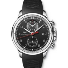 IWC Portuguese Yacht Club Chronograph Steel Watch 3902-10