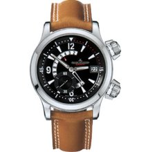 Jaeger Lecoultre Men's Master Compressor Black Dial Watch 1738470