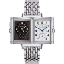 Jaeger Lecoultre Men's Reverso Duo Gray Dial Watch 2718110