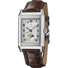 Jaeger Lecoultre Men's Reverso Grande Silver Dial Watch 3038420