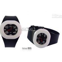 Jelly Watches Lovely Round Watches Digital Watches 10pcs/lot