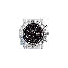 Joe Rodeo Junior Automatic Black 7.00 ct Diamond Mens Watch