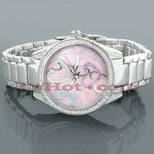 Joe Rodeo Secret Heart Ladies Diamond Watch 1.60ct