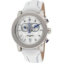 Jorg Gray Men's Quartz Analogue Watch Jg8100-11 With Two Layer Leather Strap And Silver Dial