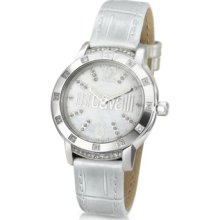 Just Cavalli Designer Women's Watches, Crystal Lady - Mother of Pearl Dial Dress Watch