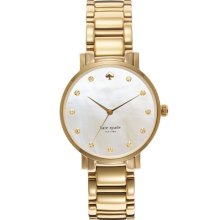 kate spade new york 'gramercy' crystal marker watch