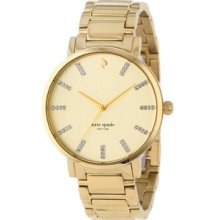 Kate Spade New York Women's 1YRU0096 Large Gold Crystal Markers