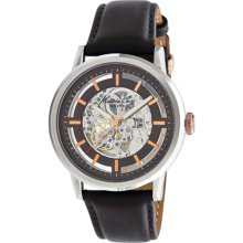 Kenneth Cole New York Automatic Watch With Leather Strap