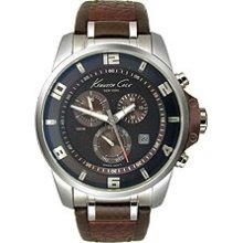 Kenneth Cole Swiss Movement Brown Dial Men's Watch