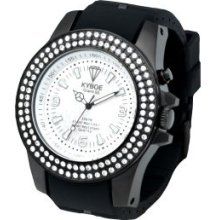 Kyboe Black & White Ice Watch