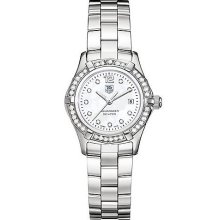 Ladies' Aquaracer Stainless Steel and Diamond Watch