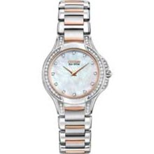 Ladies' Citizen Eco-Drive Signature Fiore Diamond Accent Watch with