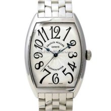 Ladies Large Franck Muller Curvex Automatic White Gold 2852SC Watch