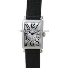 Ladies Medium Franck Muller Long Island Steel 952QZ Watch