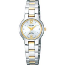 Ladies Pulsar Silver Dial Watch Prs657x
