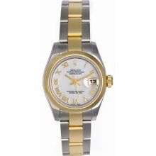 Ladies Rolex 2-tone Datejust Watch 179163