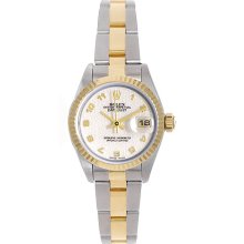 Ladies Rolex Datejust Watch 69173 Cream Jubilee Dial