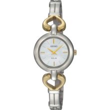 Ladies' Seiko Solar Two-Tone Watch