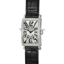 Ladies Small Franck Muller Long Island Diamond 902QZD Watch