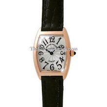 Ladies Small Franck Muller Cintree Curvex Pink Gold 1752QZ Watch