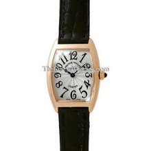 Ladies Small Franck Muller Cintree Curvex Rose Gold 1752QZ Watch