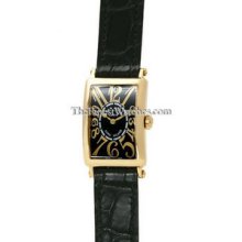 Ladies Small Franck Muller Long Island Yellow Gold 902QZREL Watch