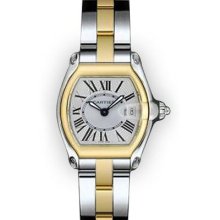 Ladies Two Tone Cartier Roadster (810)
