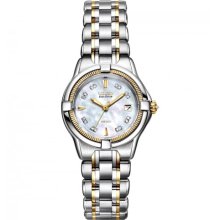 Ladiess Citizen Signature Quattro Diamond Series Eco Drive Watch