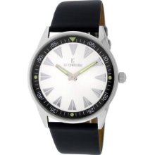 Le Chateau 2670M Wht Men'S 2670M Wht Sport Luminous Hands Watch