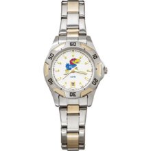 LogoArt College All-Pro Women's Watch Color: Two-Tone, Team: University of Kansas