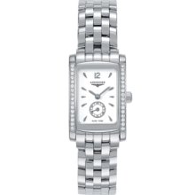 Longines Watch, Womens Diamond 13 ct. t.w. Stainless Steel Bracelet L5