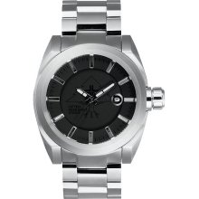 LRG Force Silver & Black Analog Watch