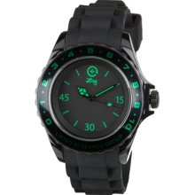 LRG Longitude Watch Black/Green/Black, One Size