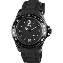 LRG Longitude Watch Black/White/Black, One Size