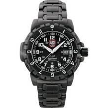 Luminox Men's 6402 Black Stainless-Steel Analog Quartz Watch with
