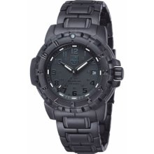 Luminox Men's Blackout Navy SEAL Watch - Bracelet - Black Dial - 6402B